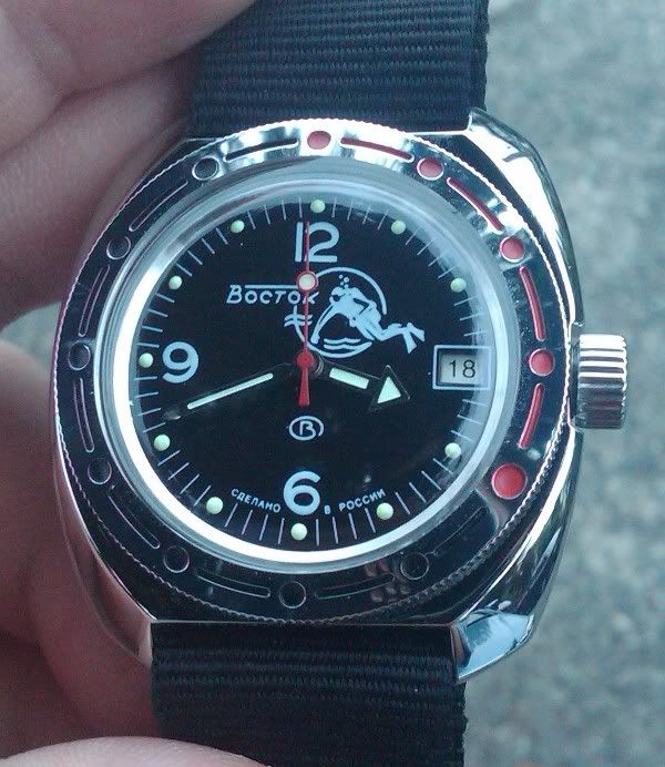 vostok amphibia black ministry