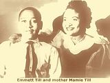 Emmett Till and Mother Mamie Till