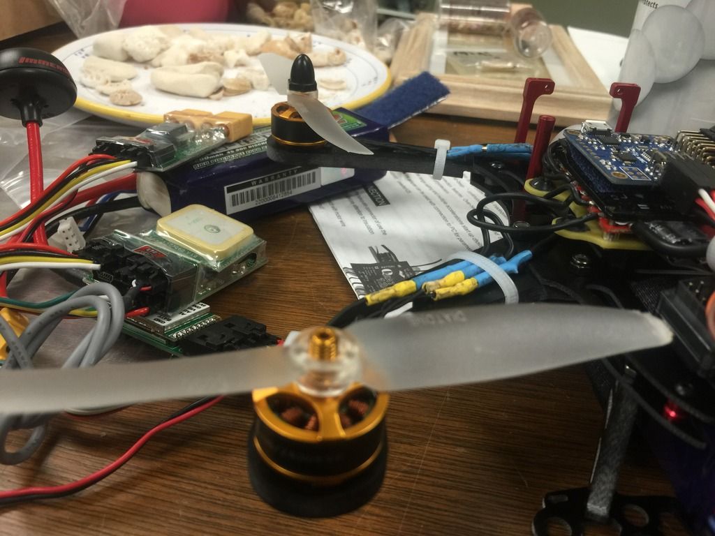 Lost a nut before even getting it in the air