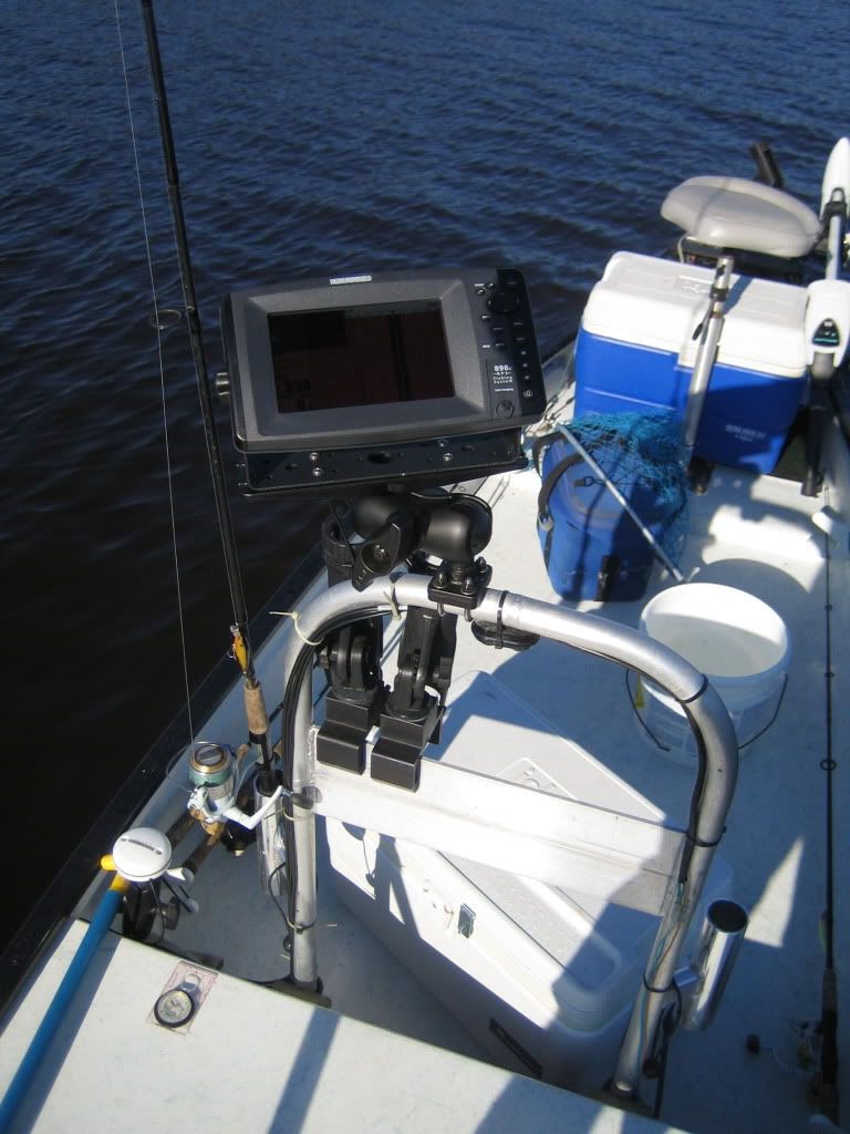 Mounting Instruments on a Tiller Drive Boat Dedicated To The Smallest