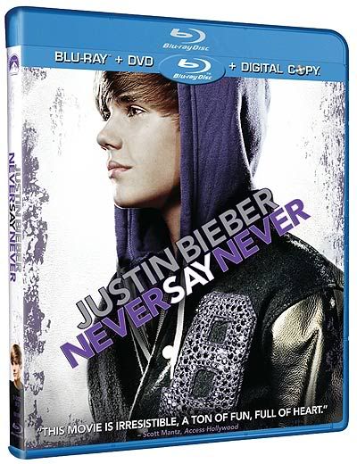 justin bieber never say never movie cover. Justin Bieber Never Say Never