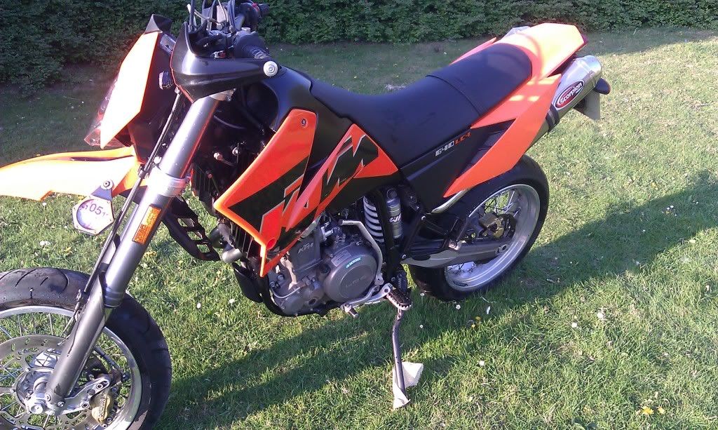 ktm lc4 exhaust