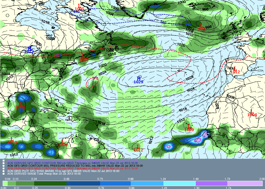 2013070806_AON_GFS_SFC_SLP_THK_PRECIP_WI