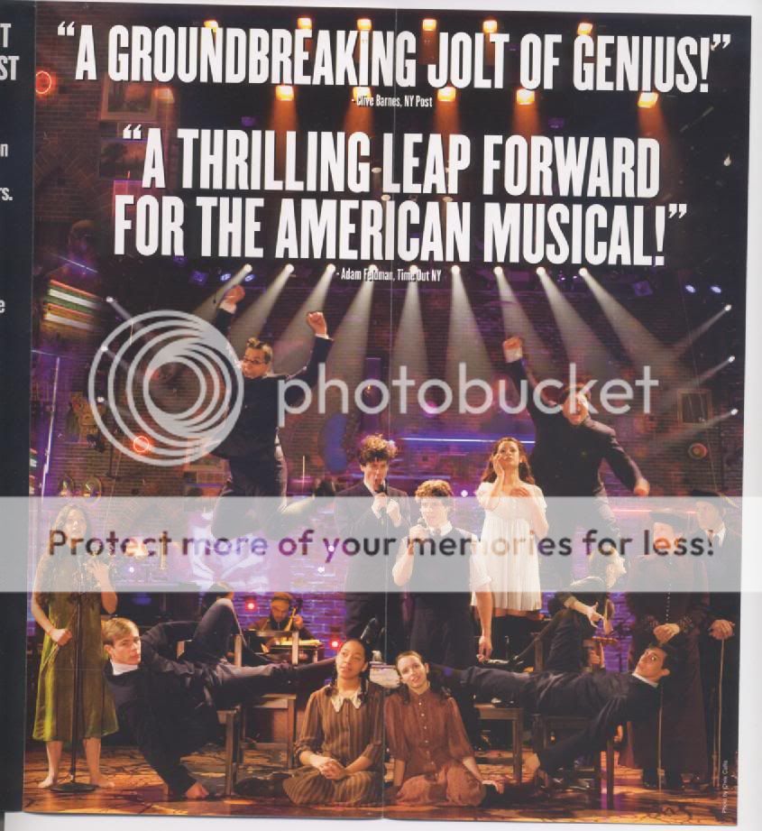 Spring Awakening Ad Lea Michele Jonathan Groff Glee Mint Condition