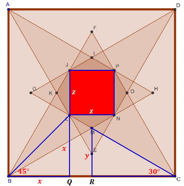 Octagon in Square