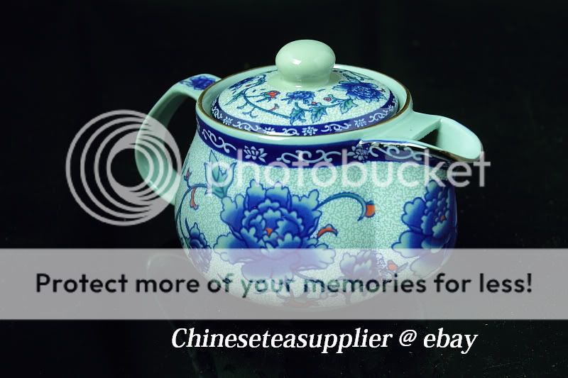 Peony Tea Pot, Chinese Beautiful Tea Pot 200cc  