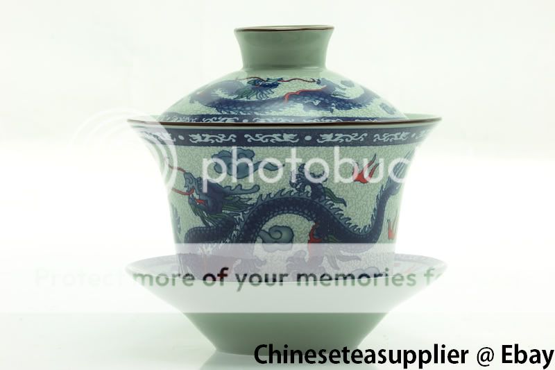 Traditional Dragon & Phenix Gaiwan, 150cc  